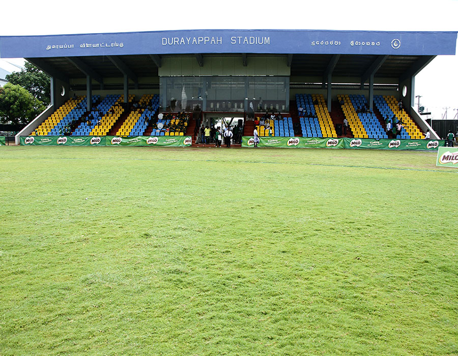 Construction of Duraijappa Stadium